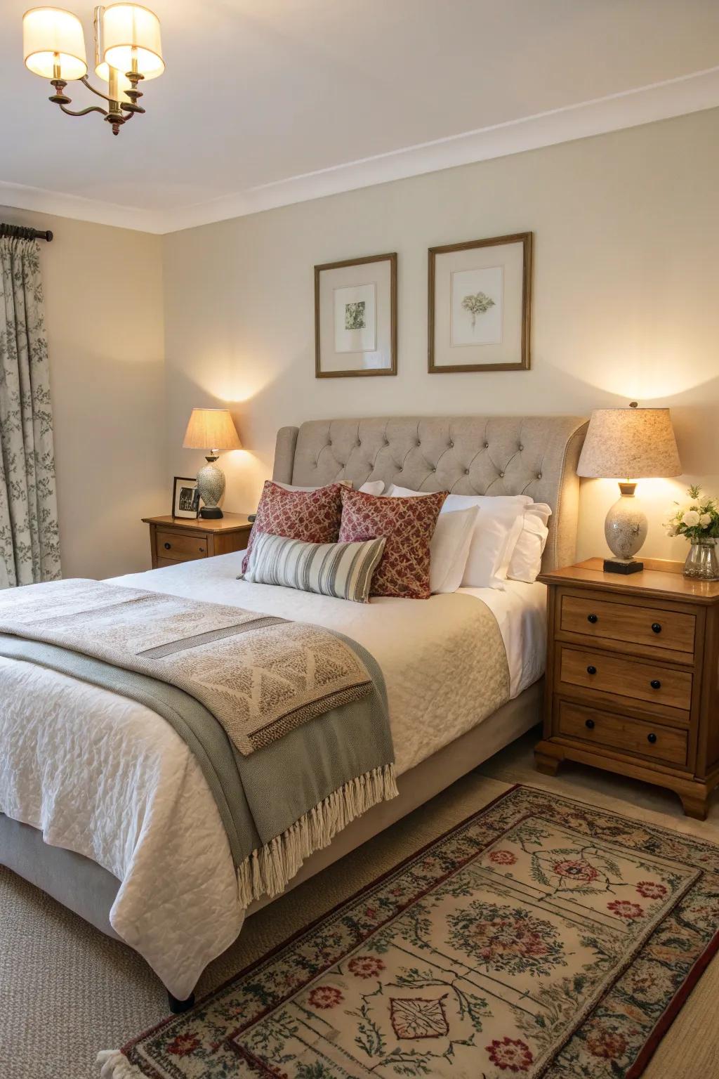 Welcome guests with an inviting bedroom.