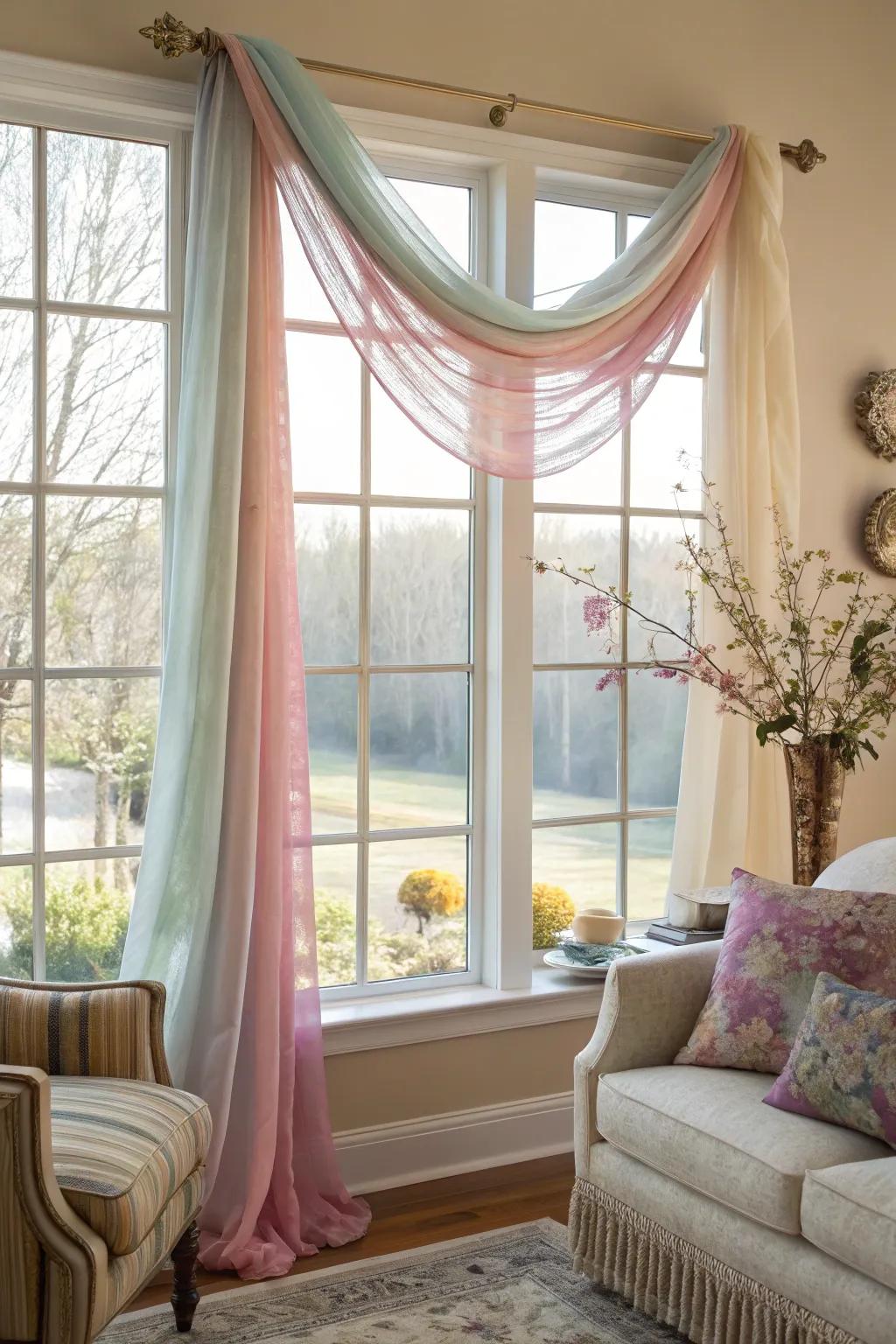 Synchronize hues to attain a unified impression.