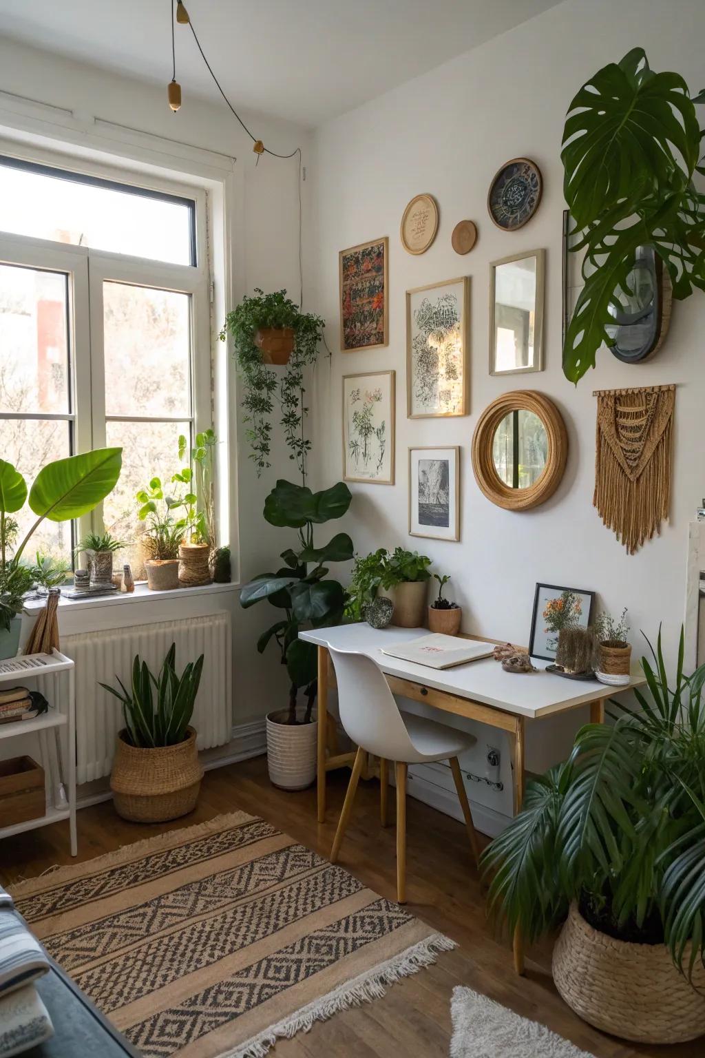 Add personality with thoughtful decor choices.