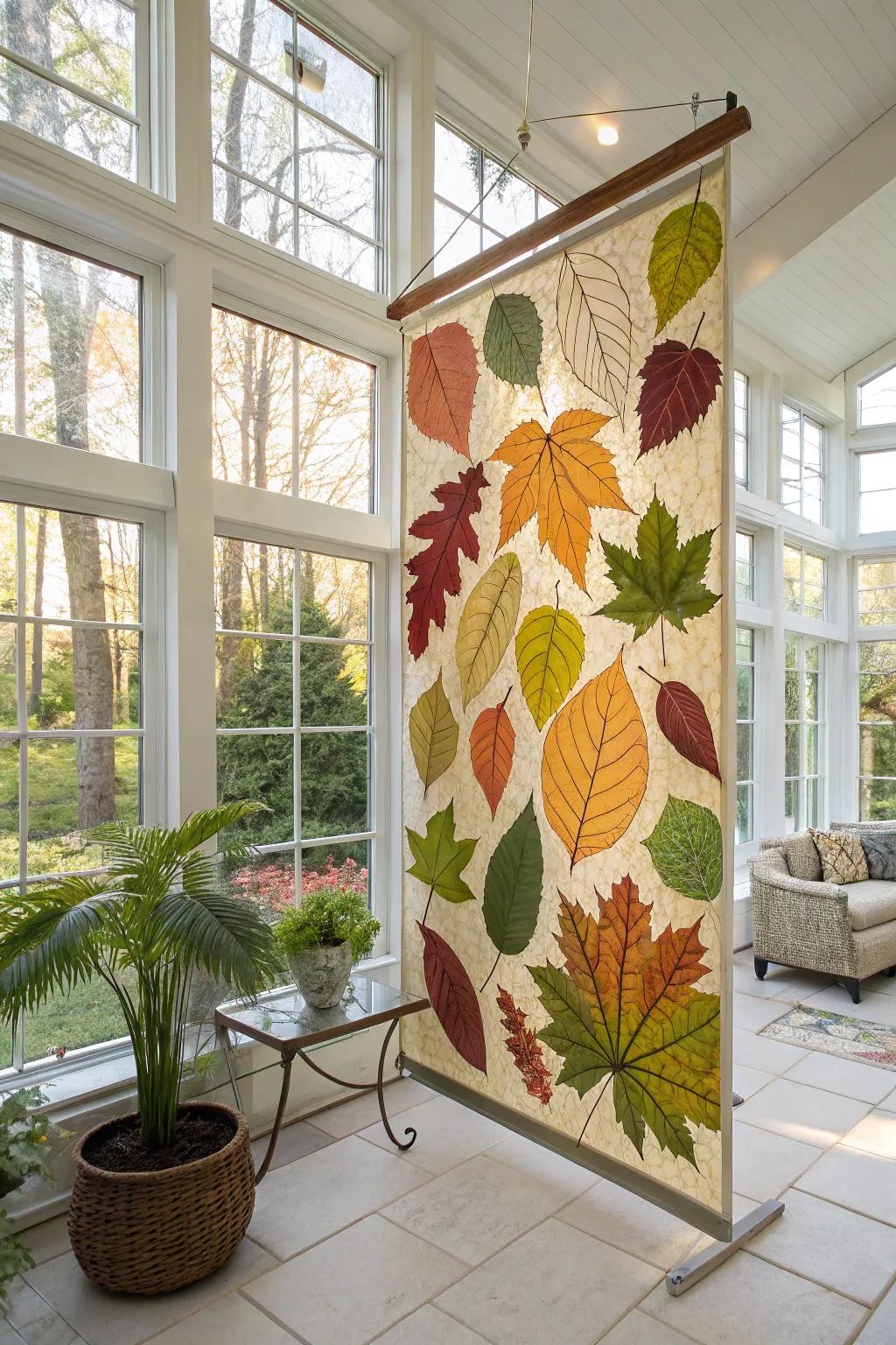 Nature-influenced abstractions bring the outdoors inside.
