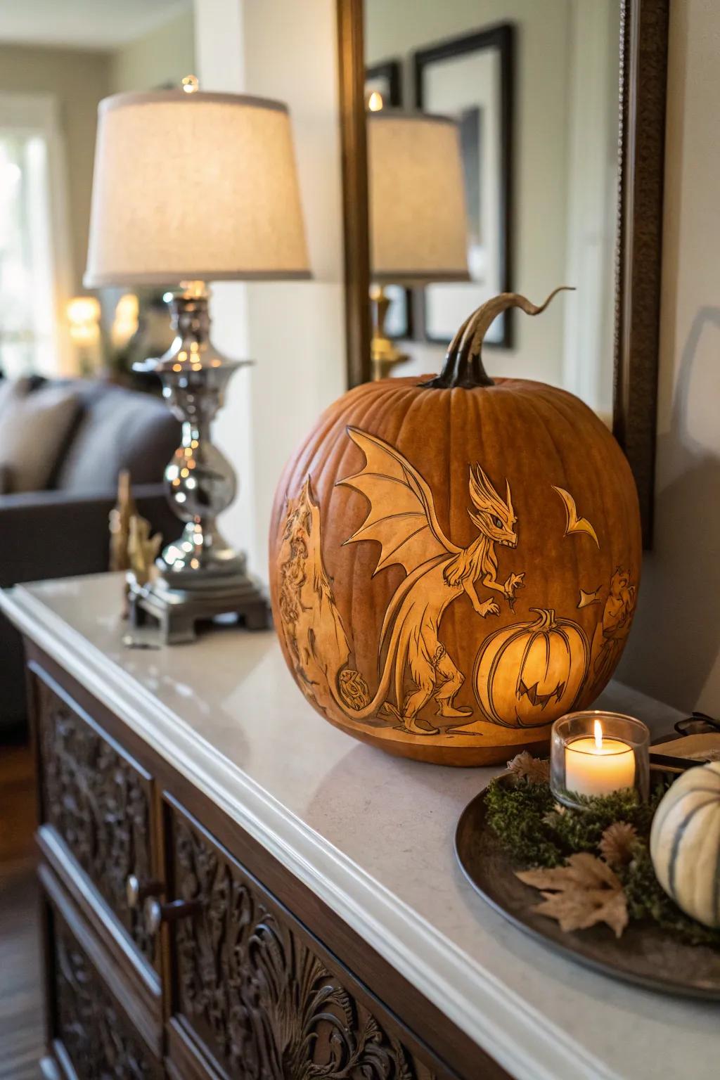Enchant your setting with sculptures of anime fantasy beings.
