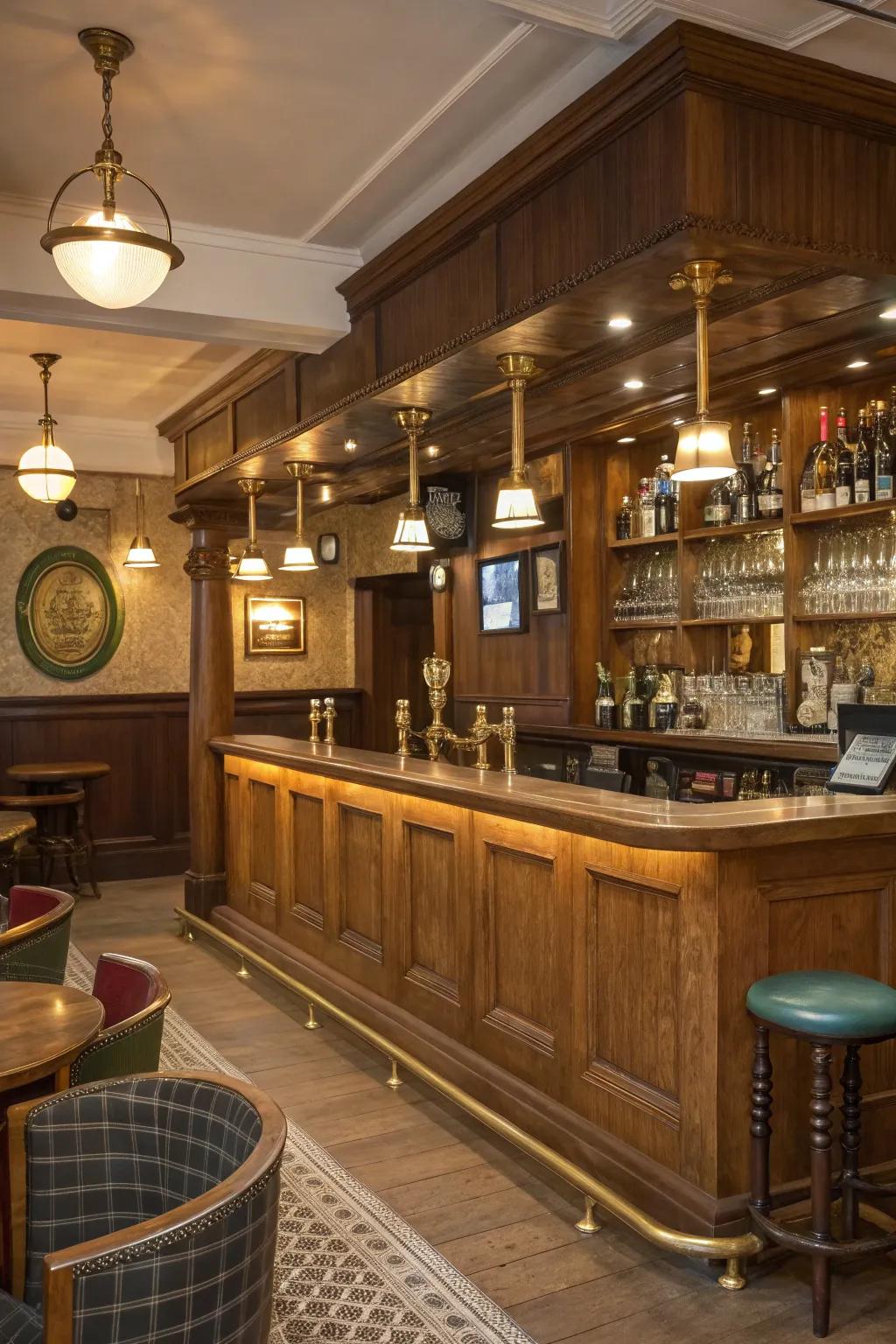 Make a friendly tavern atmosphere right at home.