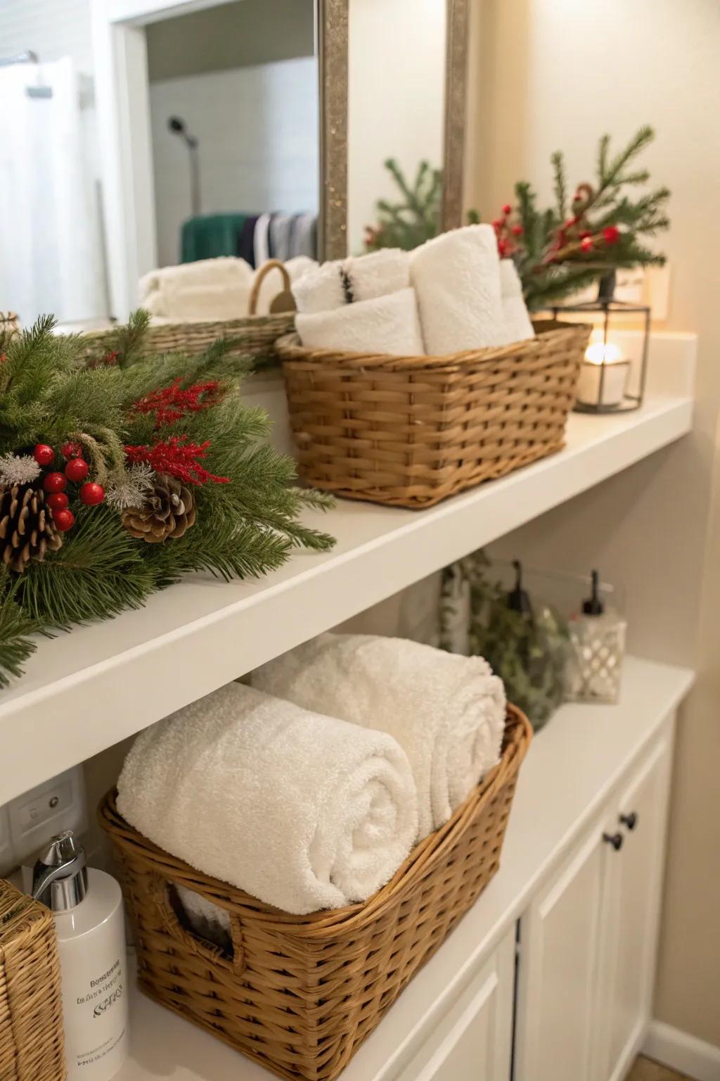 Ornamental receptacles merge storage with celebratory flair.