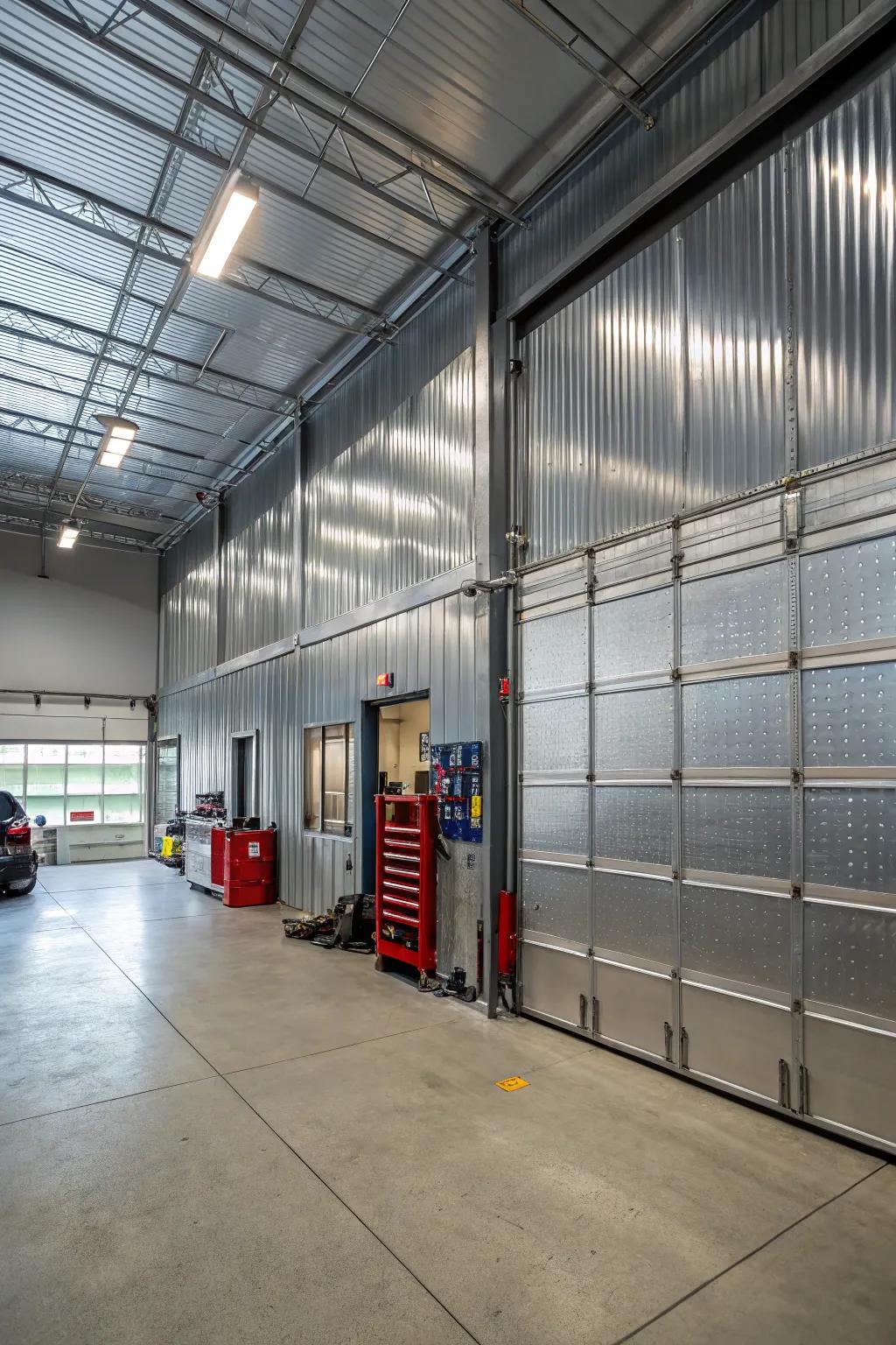 Metallic sheets provide sturdiness and flair.