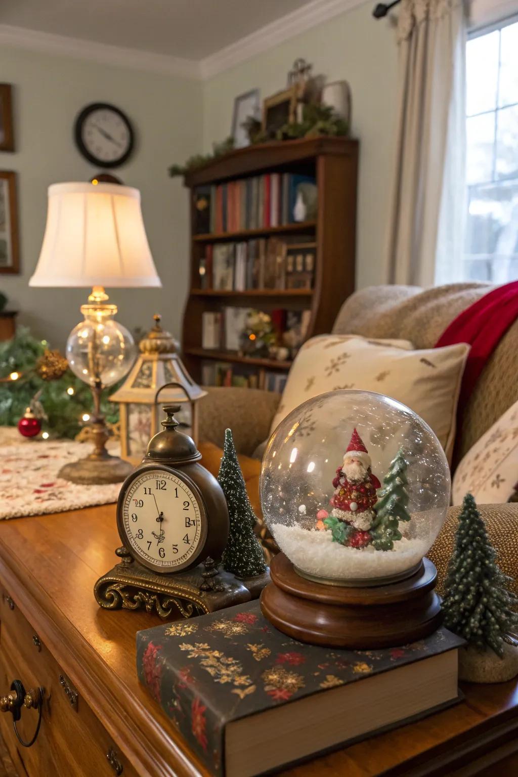 Unexpected decorative elements that introduce charm and surprise to holiday decor.