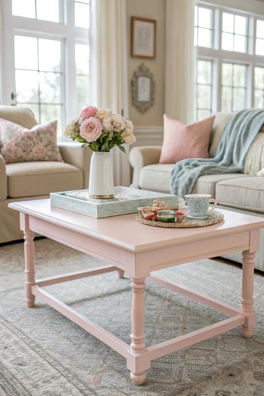 Gentle tints add a delicate and revitalizing touch to your decor.