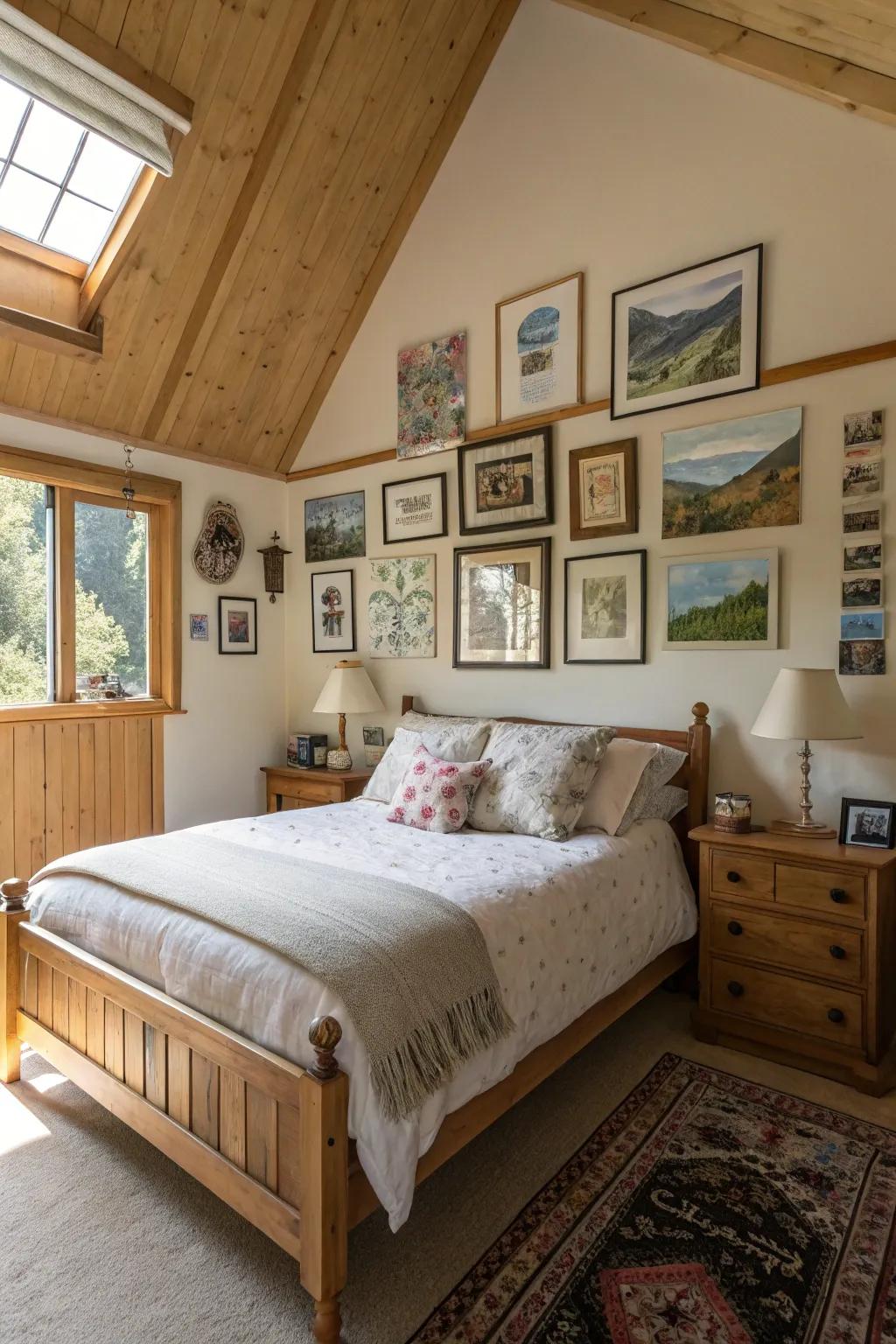 Fine art injects personal character and narrative.