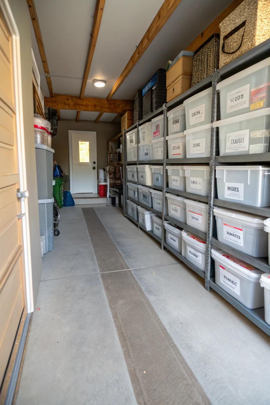 Clear paths mean you can get around your underhouse area safely and easily.