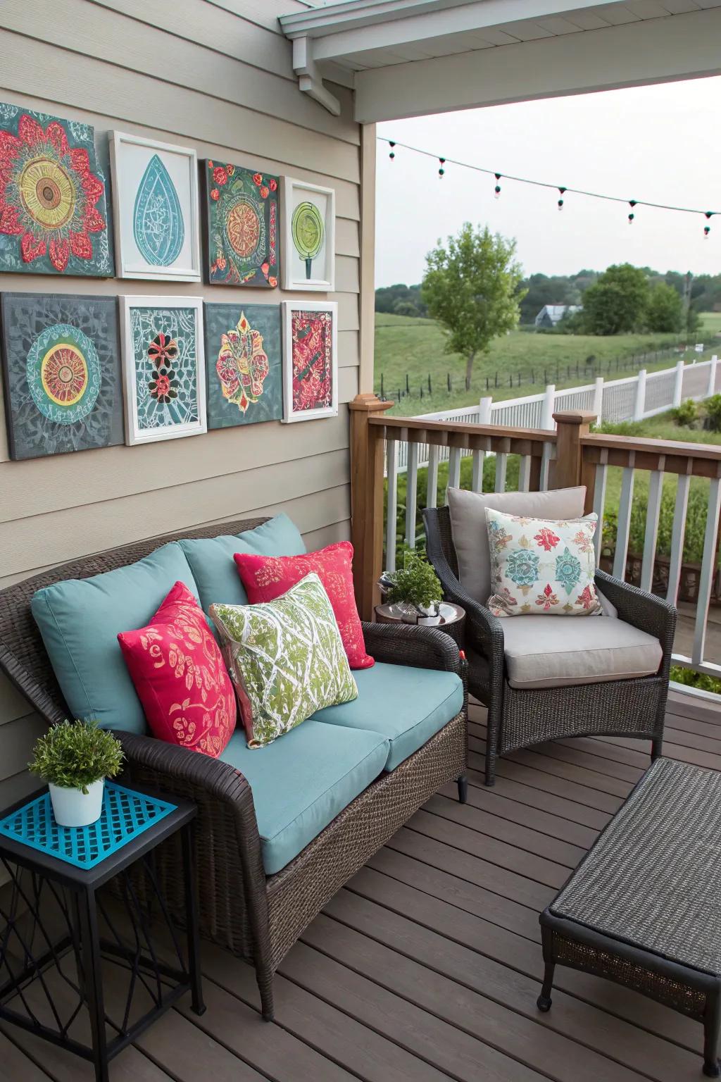 Add personality with decorative touches.