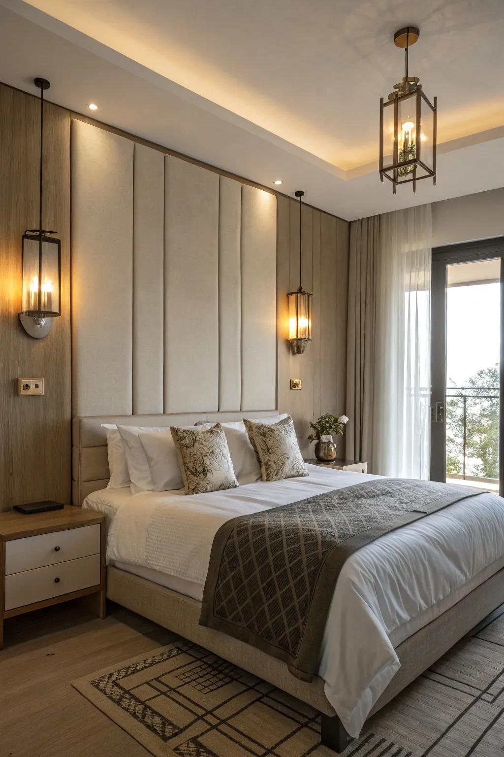 Lighting fixtures enhance your space's mood and overall aesthetic.