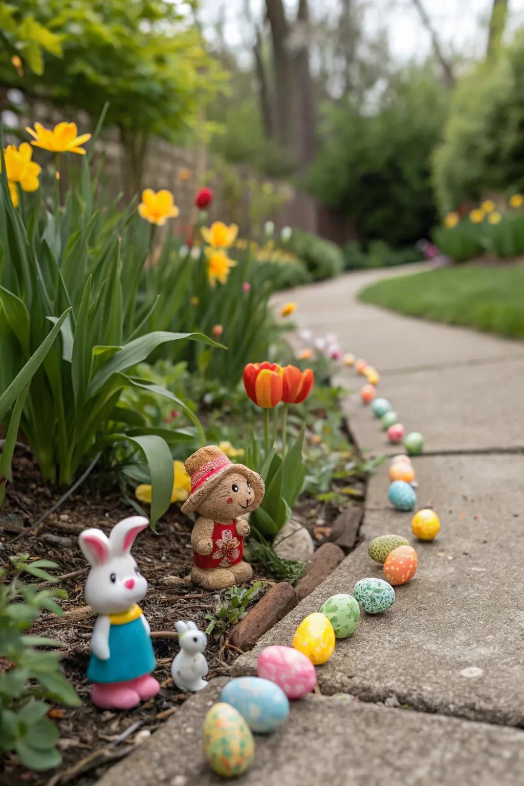 Elevate the route with playthings and baubles for enhanced enjoyment.