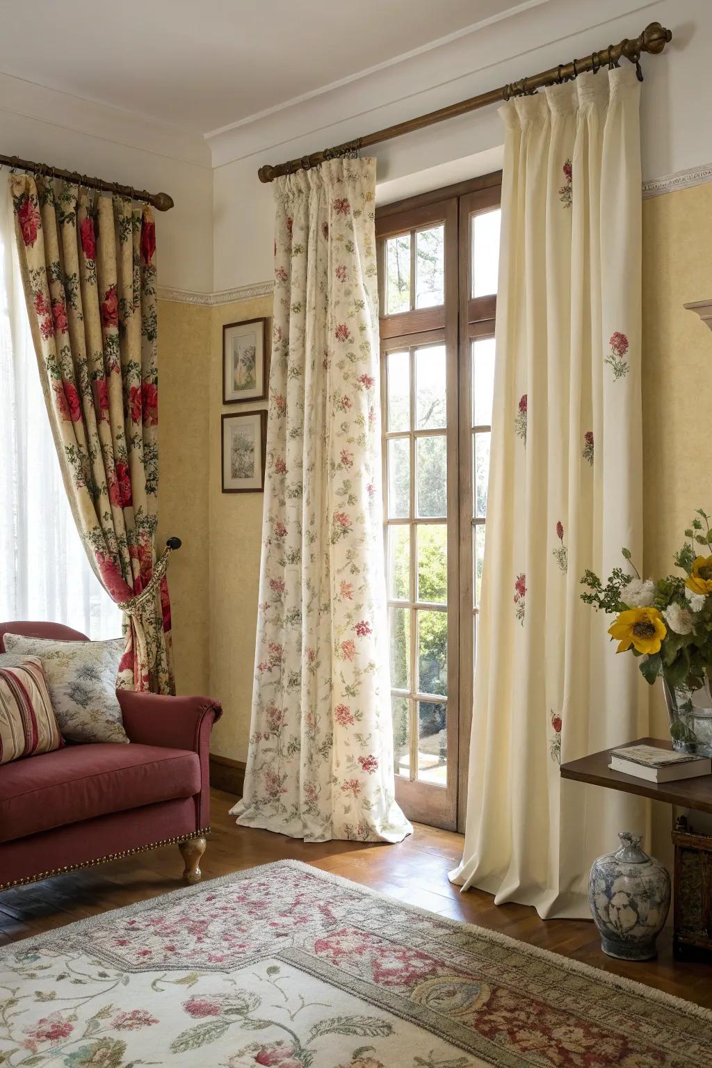 Combine classic and modern styles for a distinctive look.