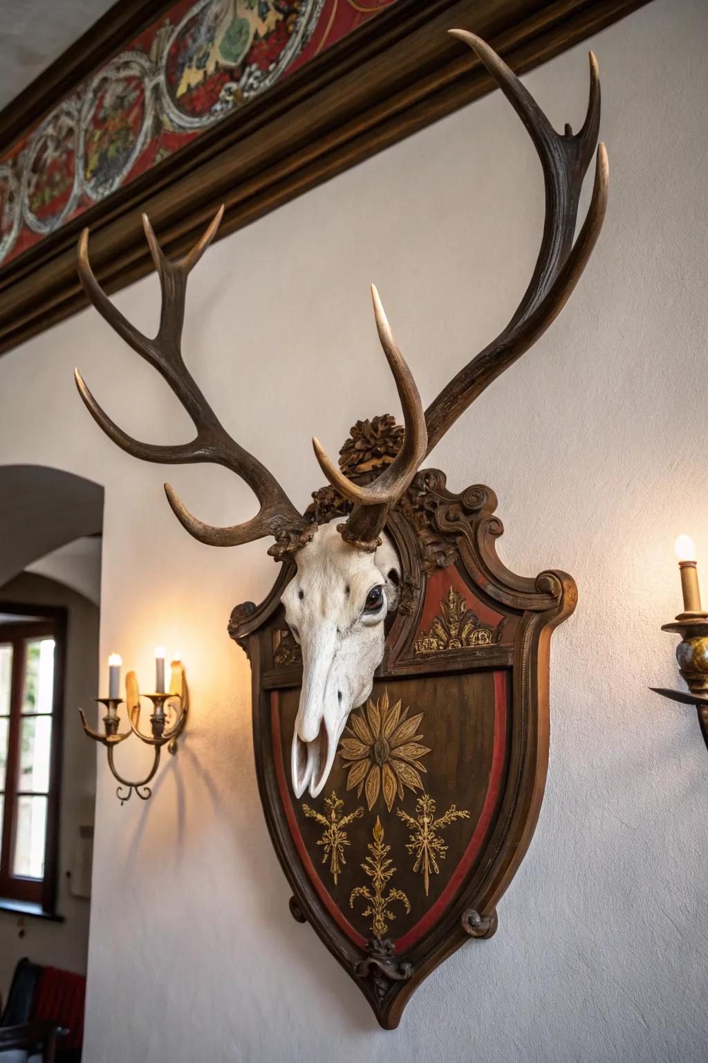 3D mounts present a contemporary and compelling display.