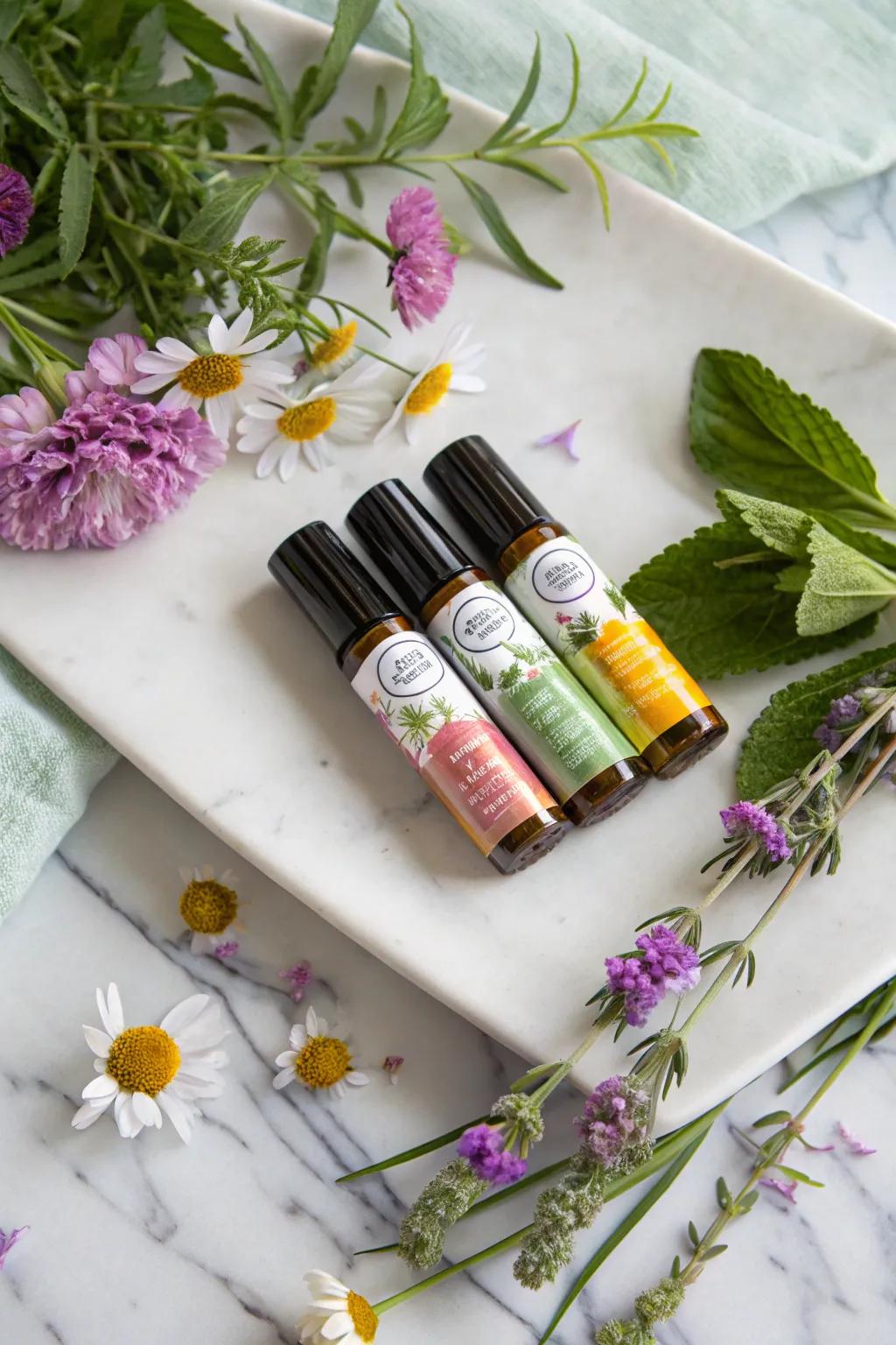 Find peace with these compact scented oils.