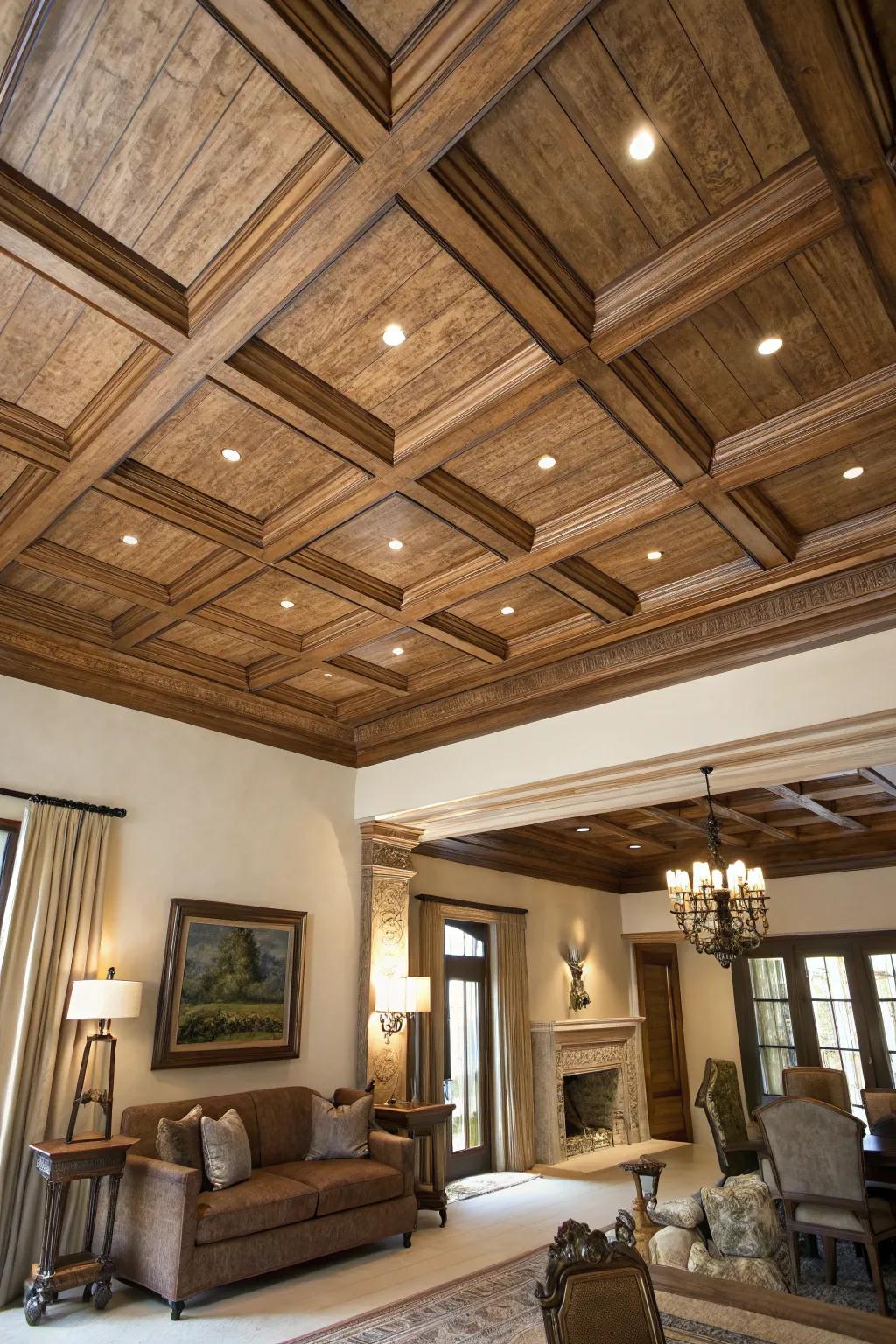 Ceiling particulars contribute architectural passion to your area.