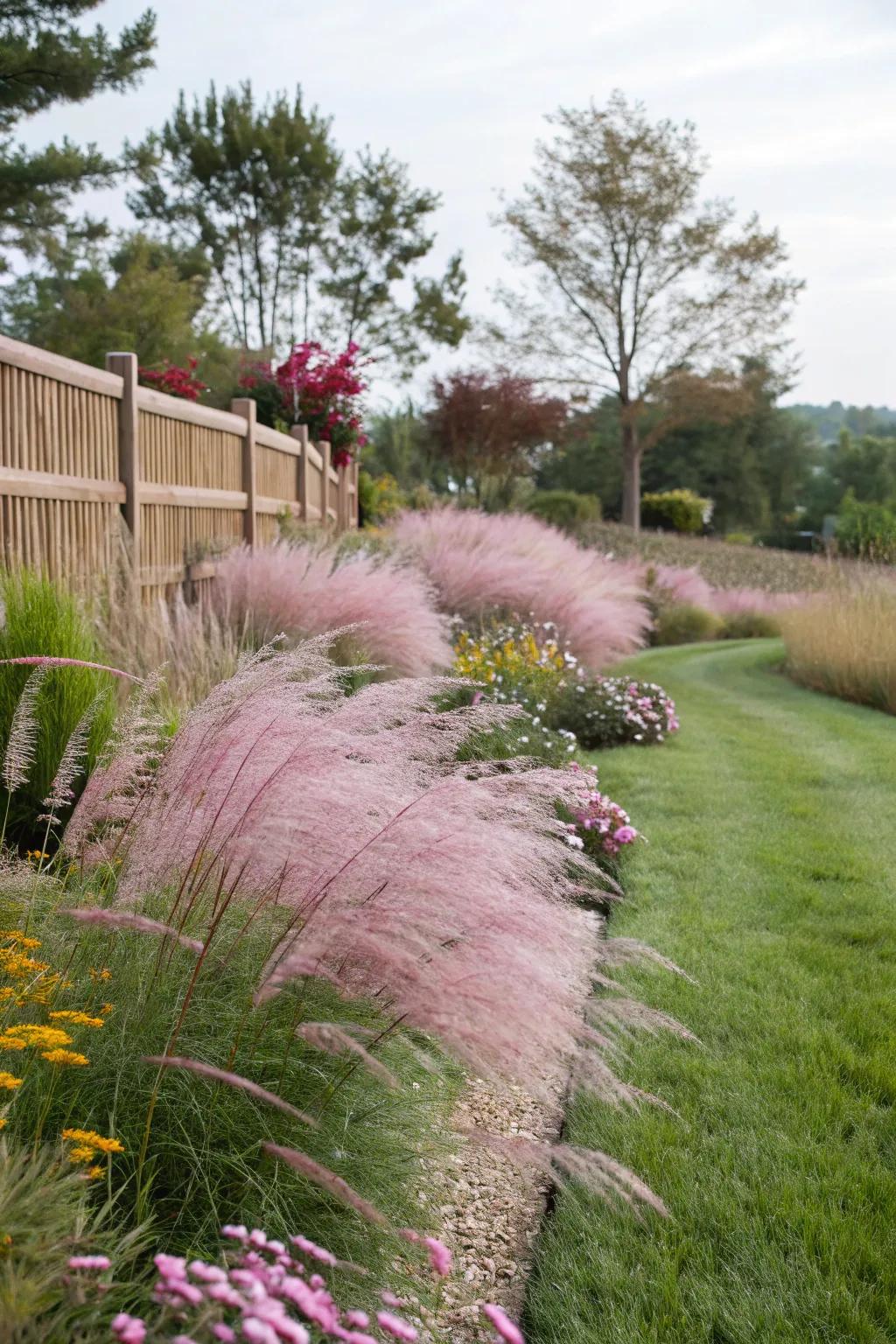 Fancy grasses introduce texture and elegance to your landscape.