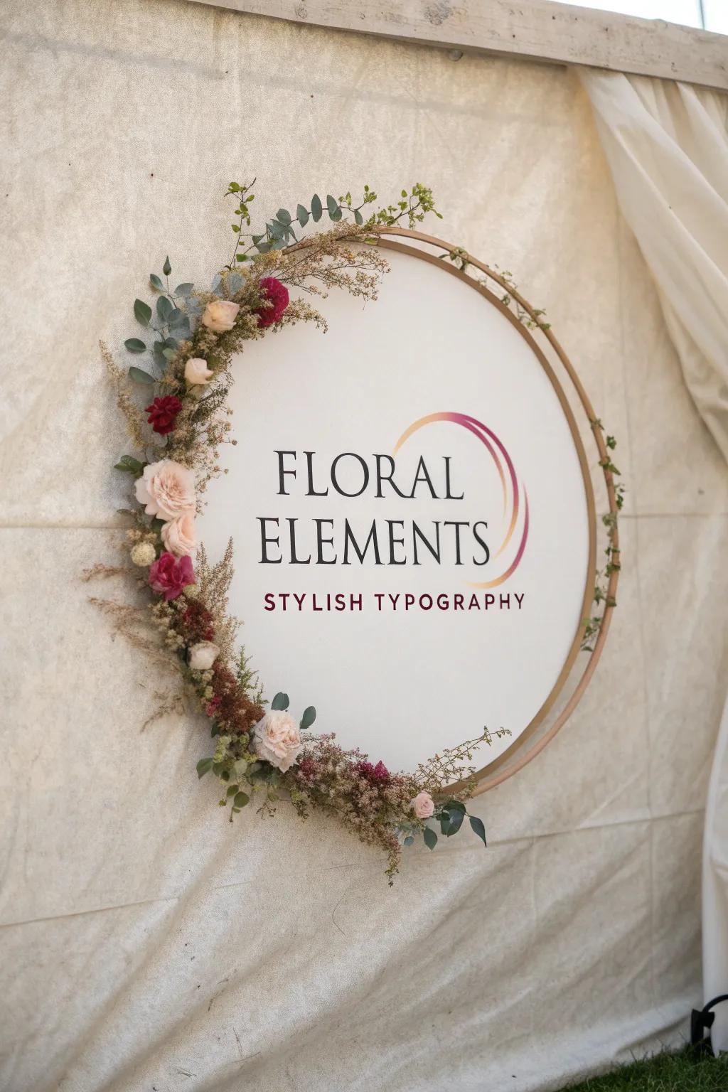 Circular frames signify harmony and continuity.