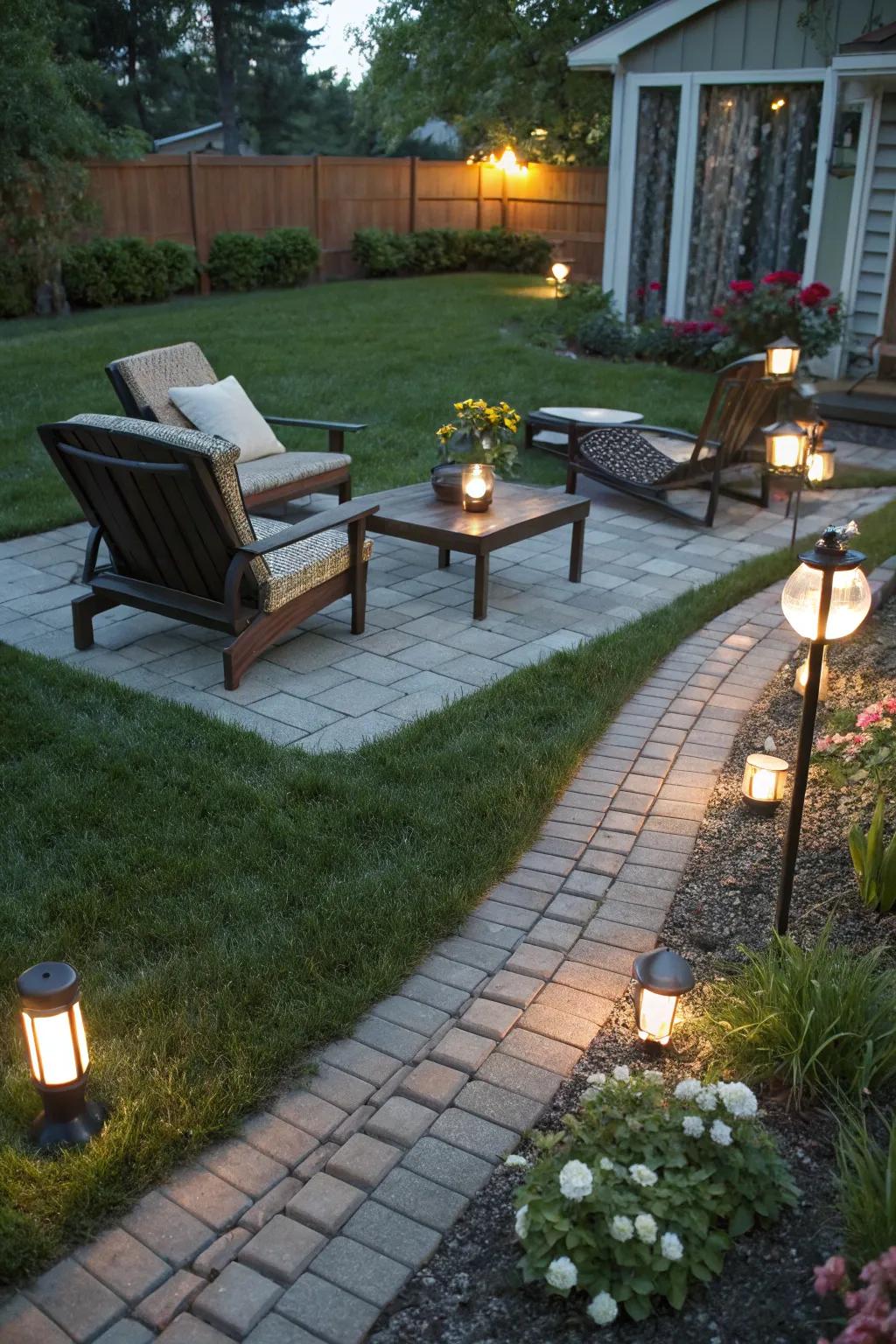 Add a magical glow with solar illumination.