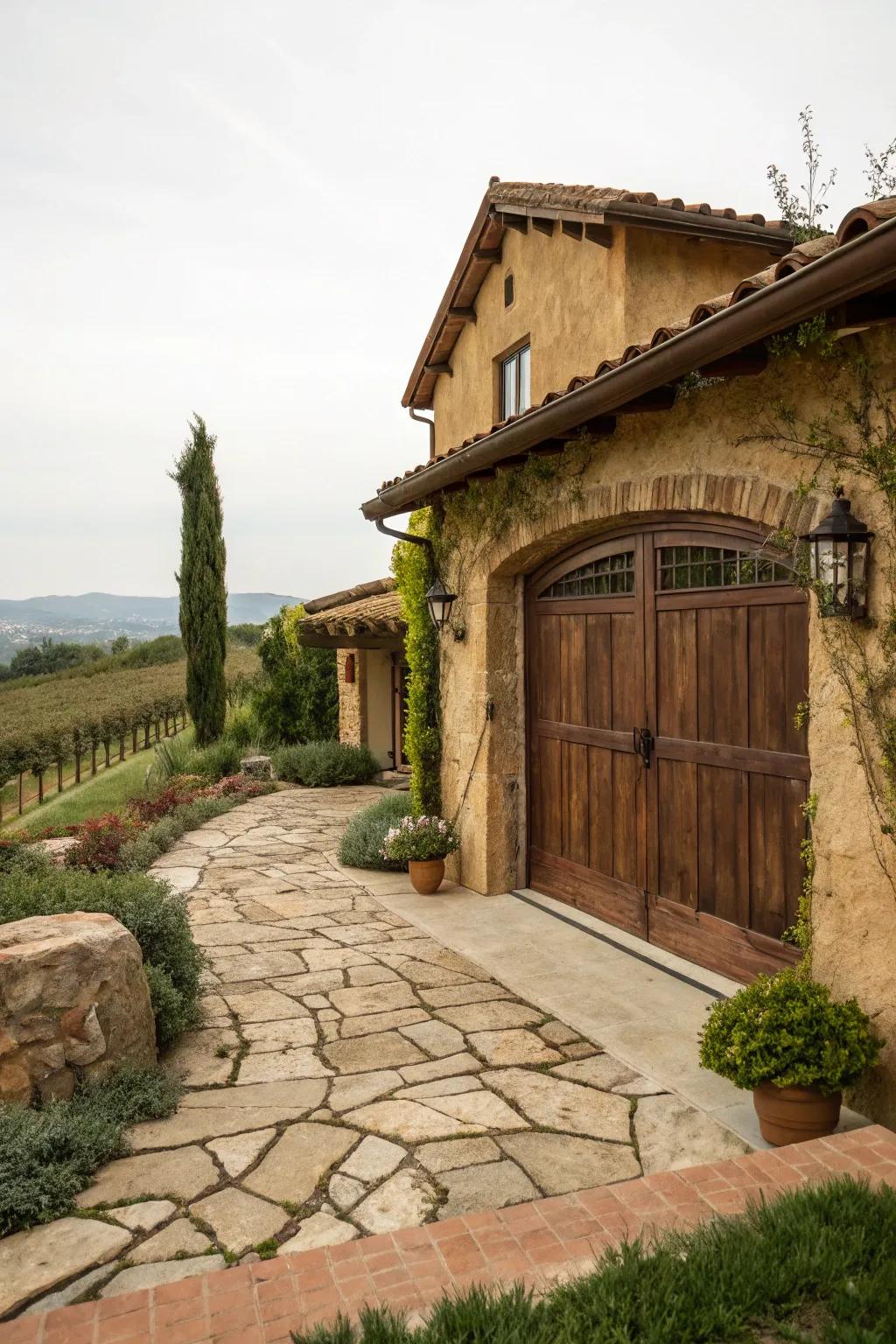 Brown provides a natural, earthy ambiance to your home’s exterior.