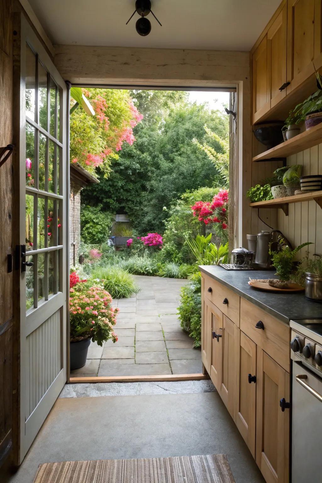 Seamlessly connect indoor and outdoor spaces.