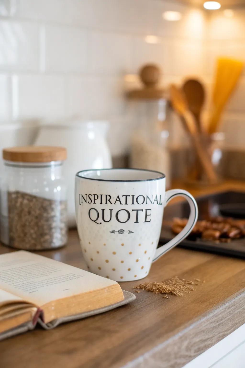 A stylish mug ideal for enjoying a warm beverage.