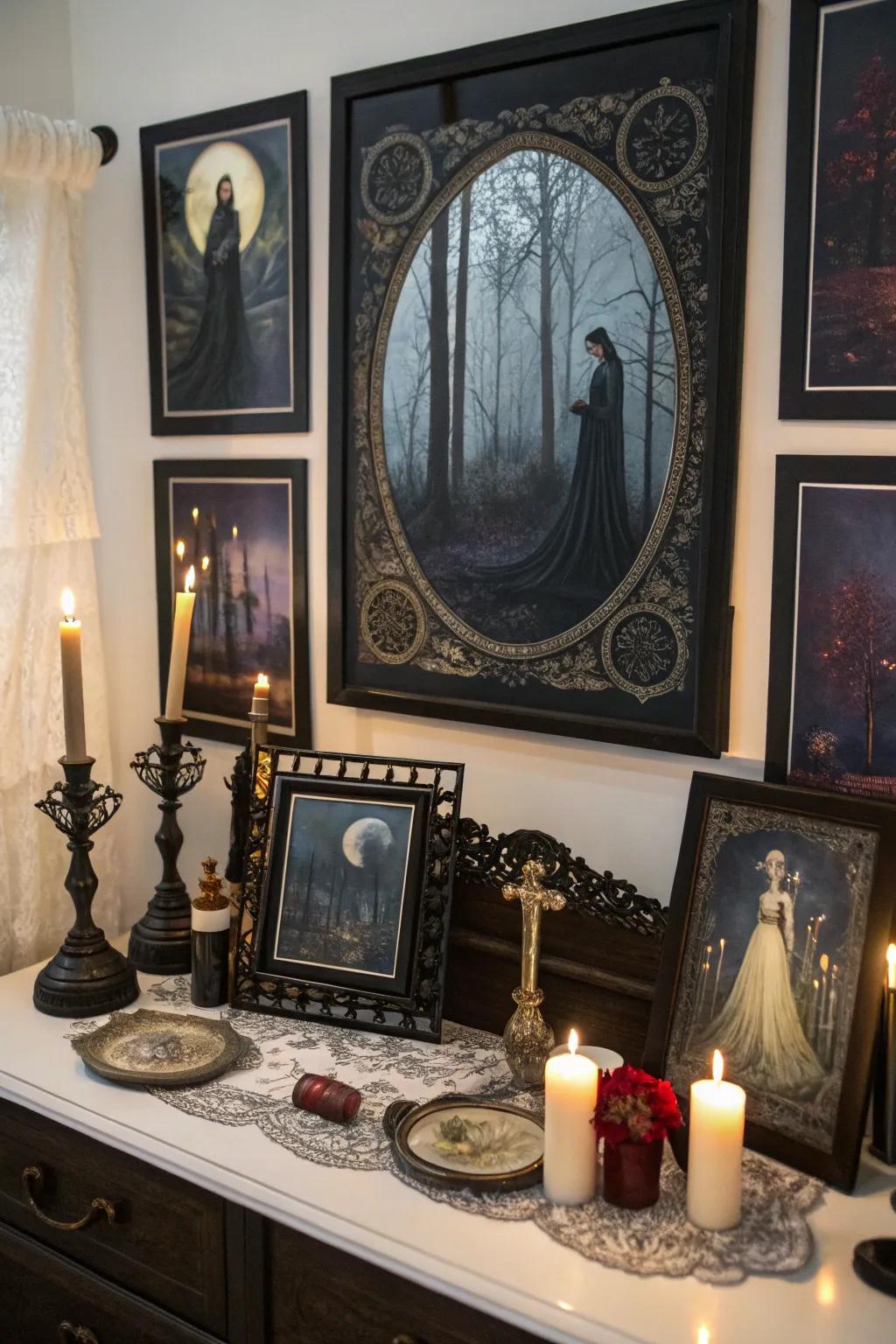 Gothic art prints individualize and enhance the ambiance of your personal space.