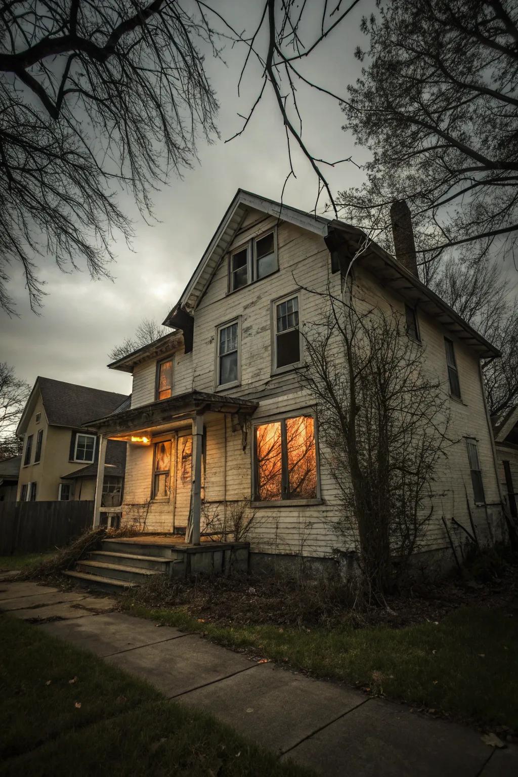 Convert your residence into a spine-tingling specter manor.