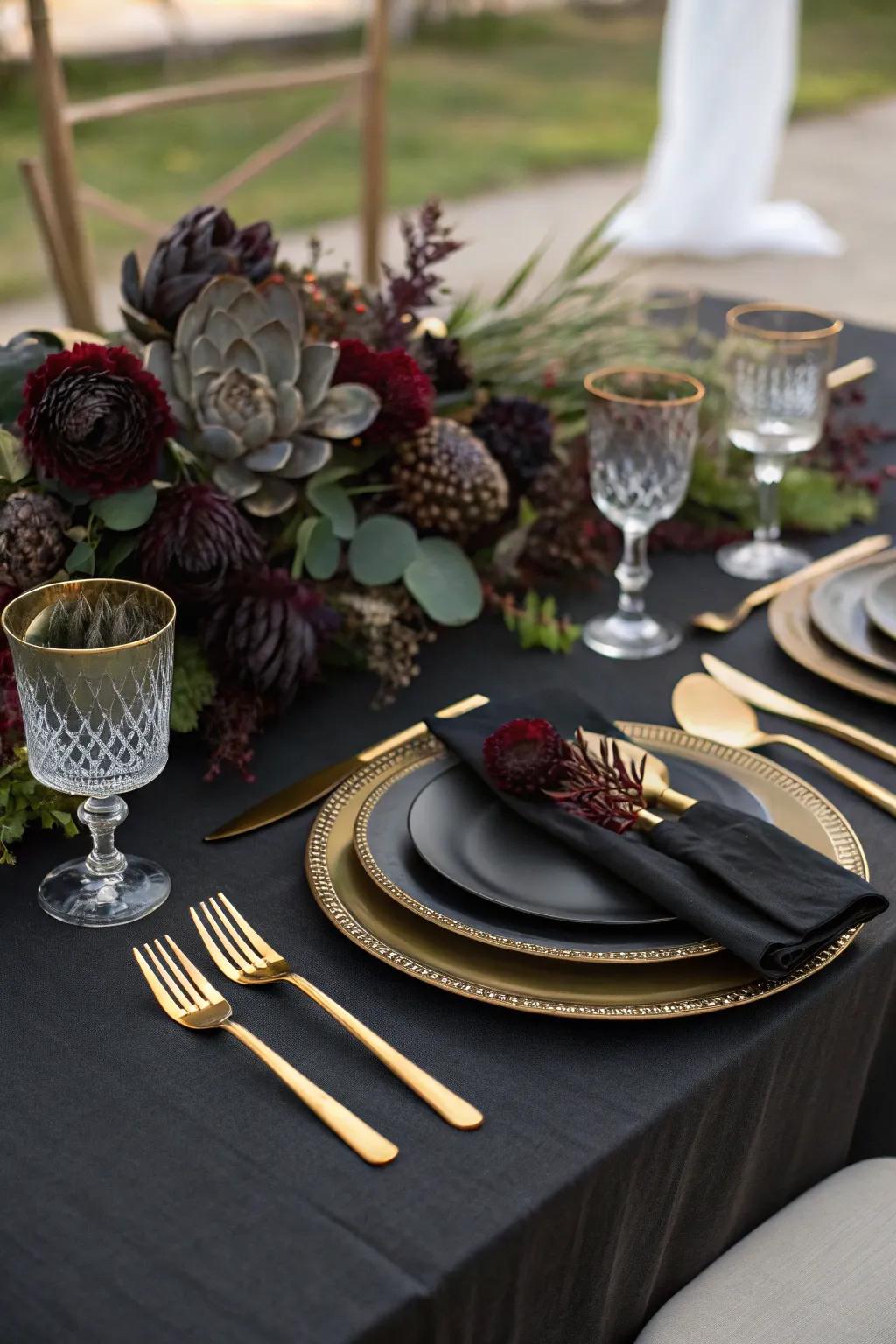 Fashion an enchanted dining affair through stylish table presentations.