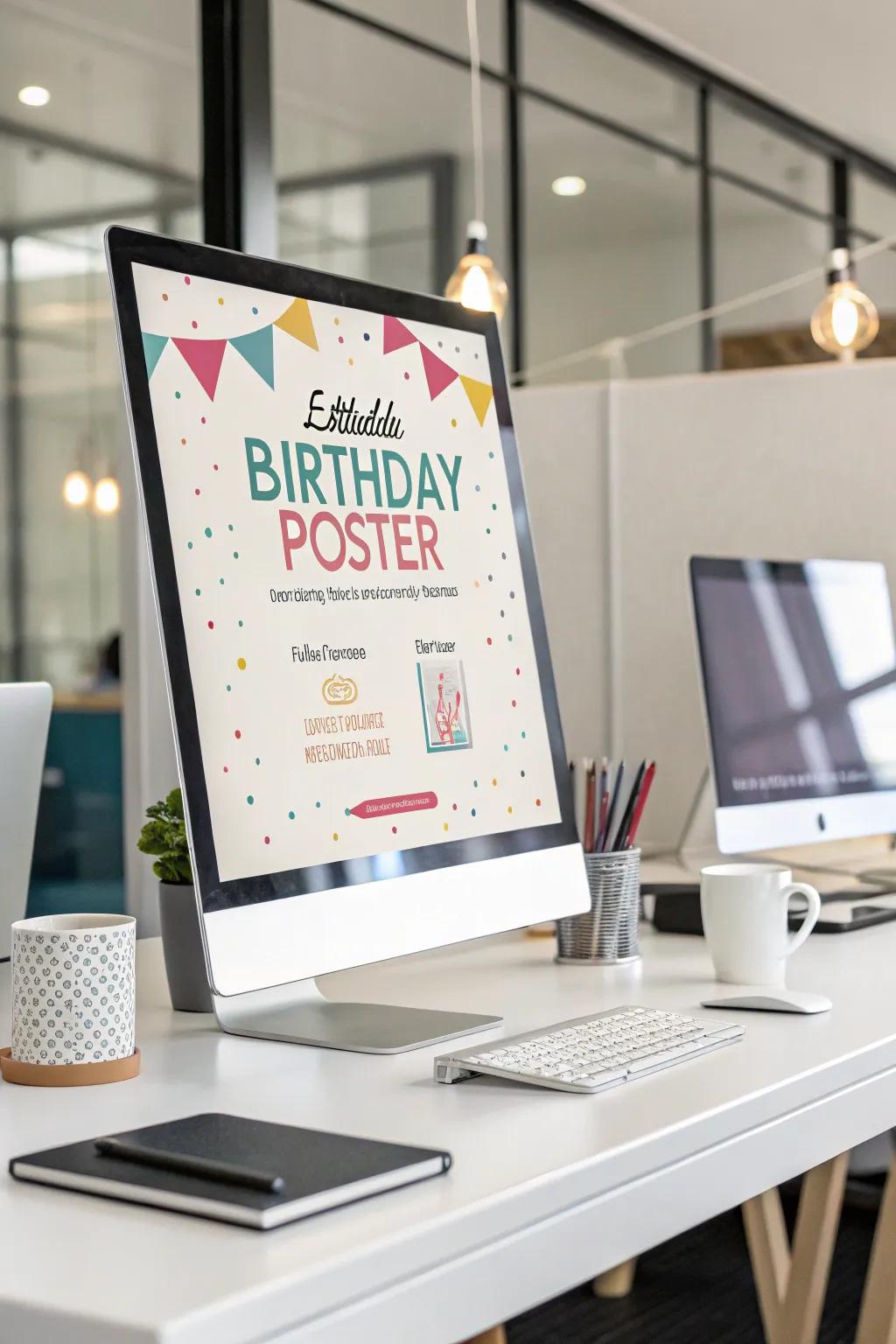 Adaptable designs offer flexibility for personalized birthday displays.