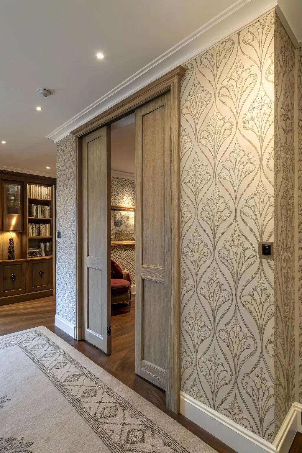 Bespoke finishes guarantee sliding doors blend perfectly with your decor.