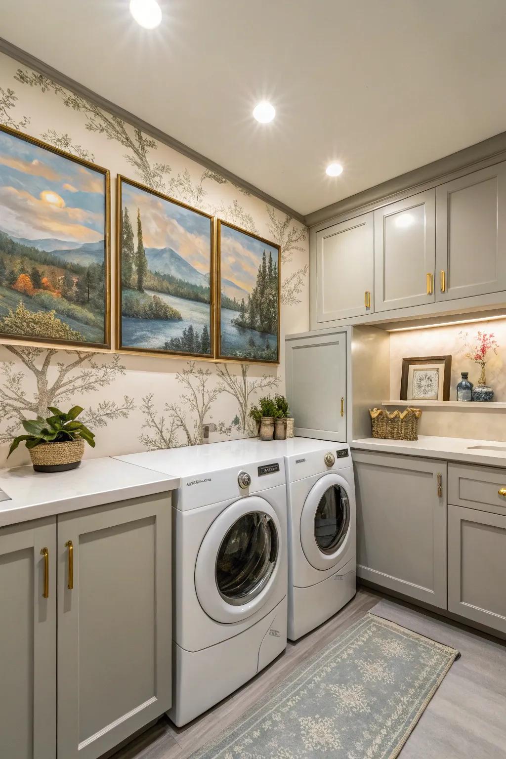 Artistic panels blend functionality and aesthetics perfectly.