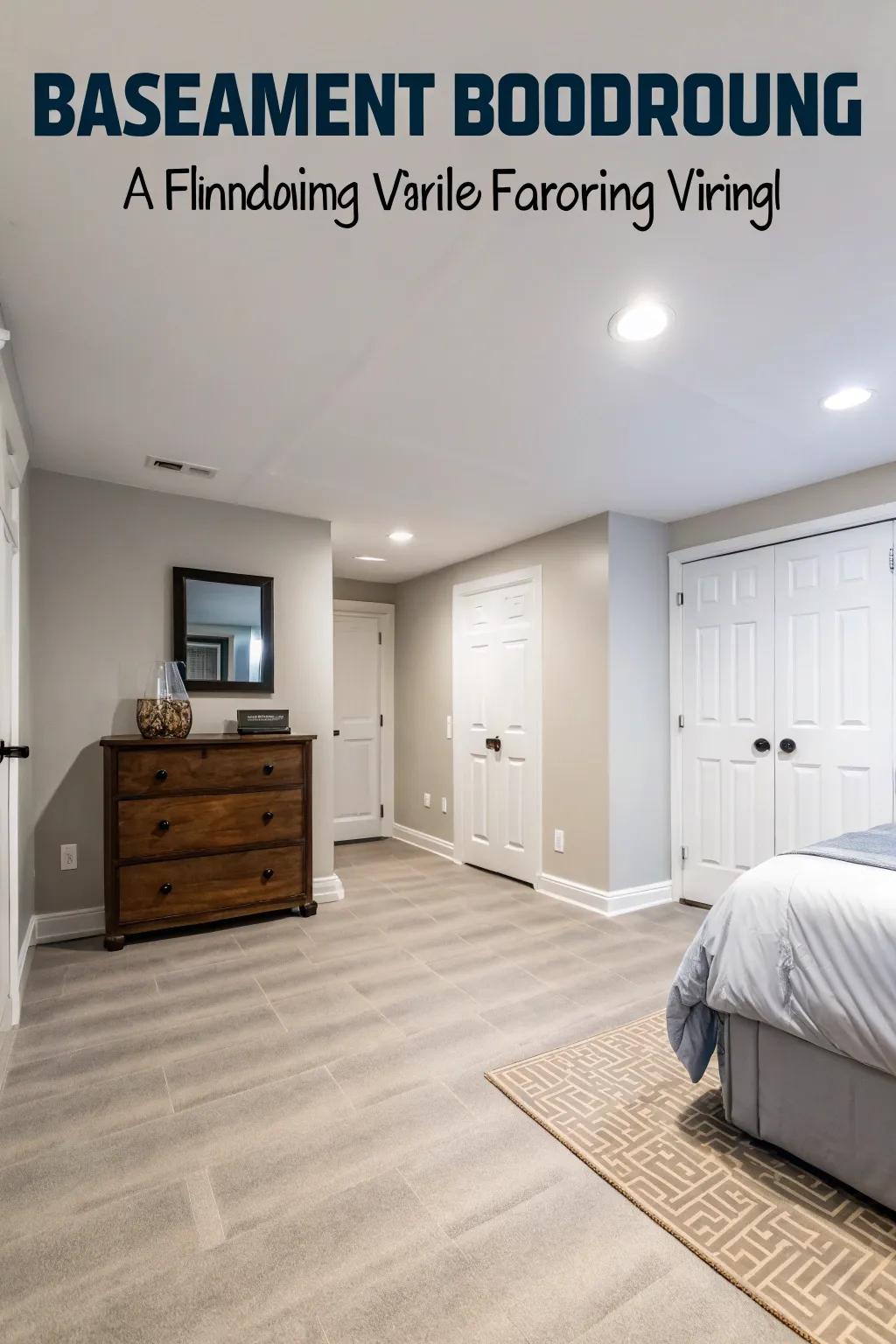 Polyvinyl flooring constitutes a budget-conscious and robust option.