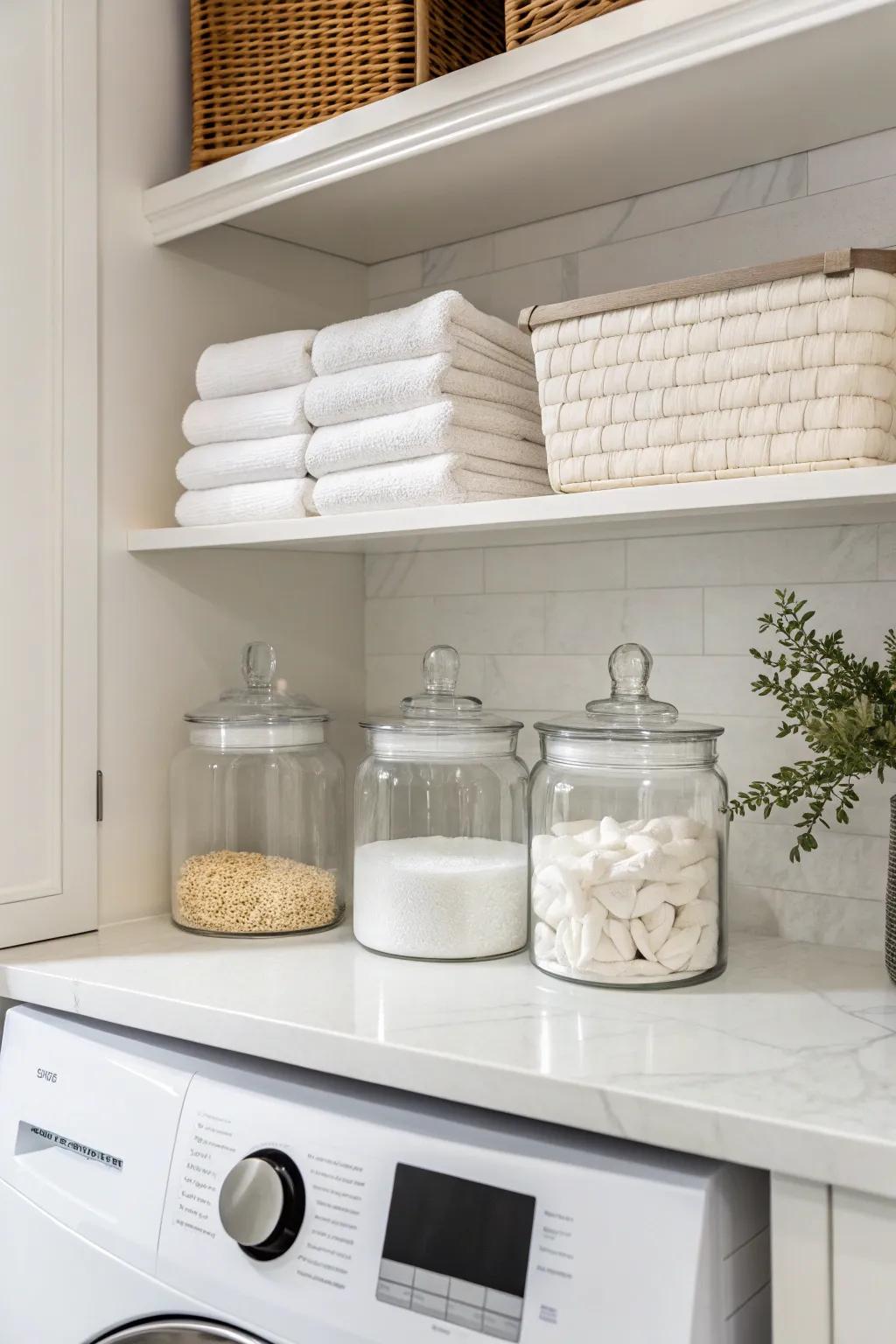 Simple container styles show off ease and use.