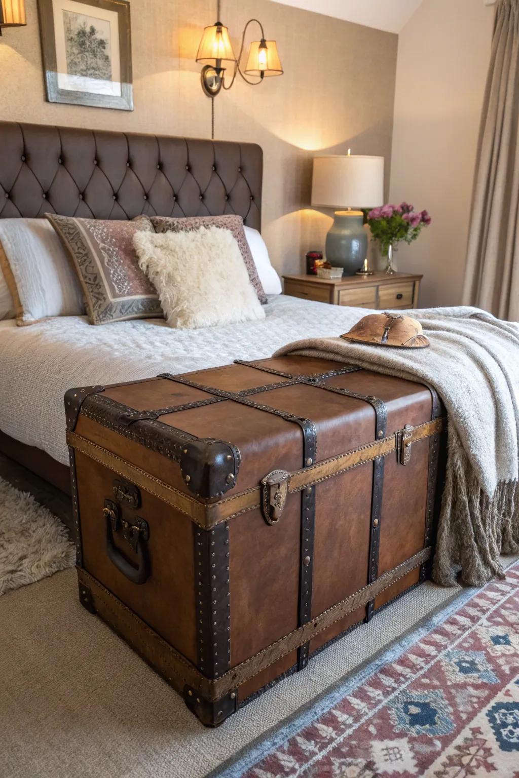 Hide chests deliver both storage and personality.