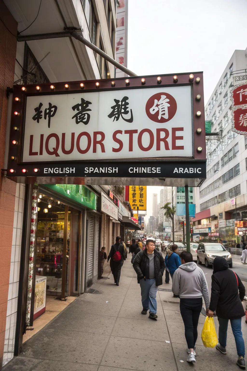 Signs multilingual celebrates, and embraces, diversity.