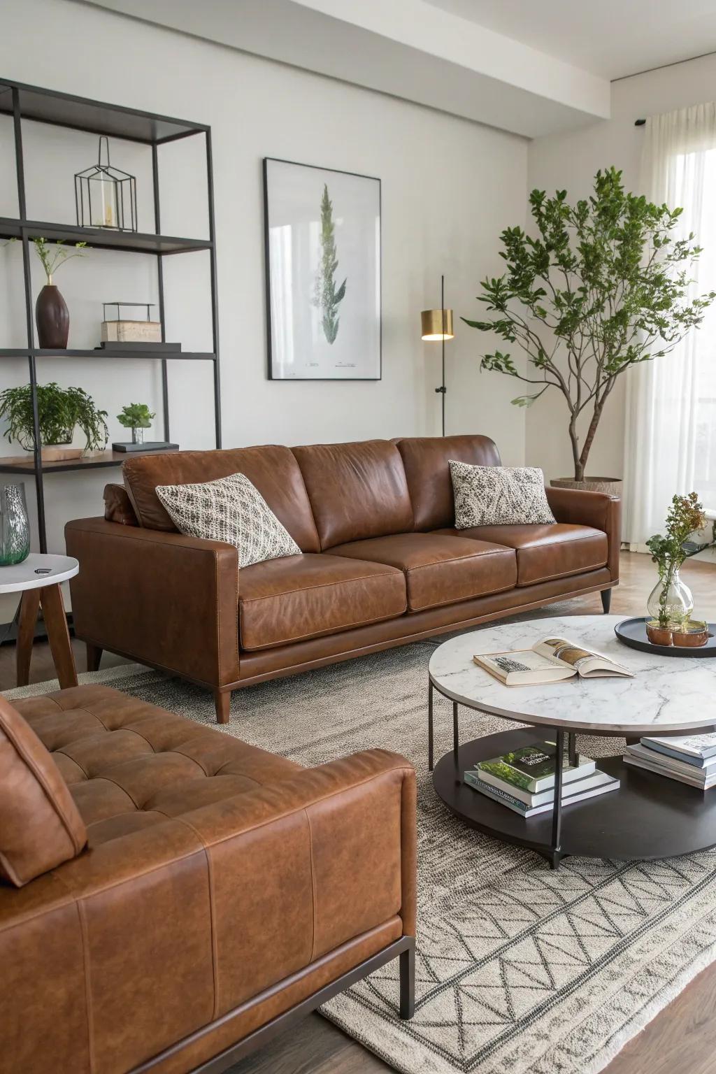 Contemporary designs bring sophistication to the lounge room.