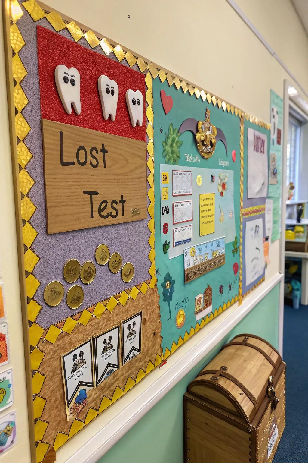 A magical treasure chest for housing memories of lost teeth.