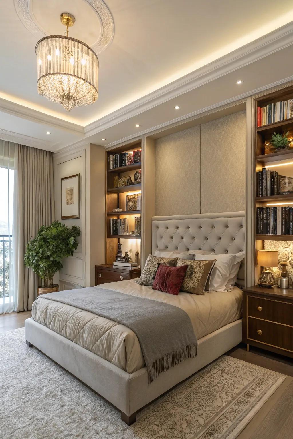 Corner spaces can be practical and ornamental.