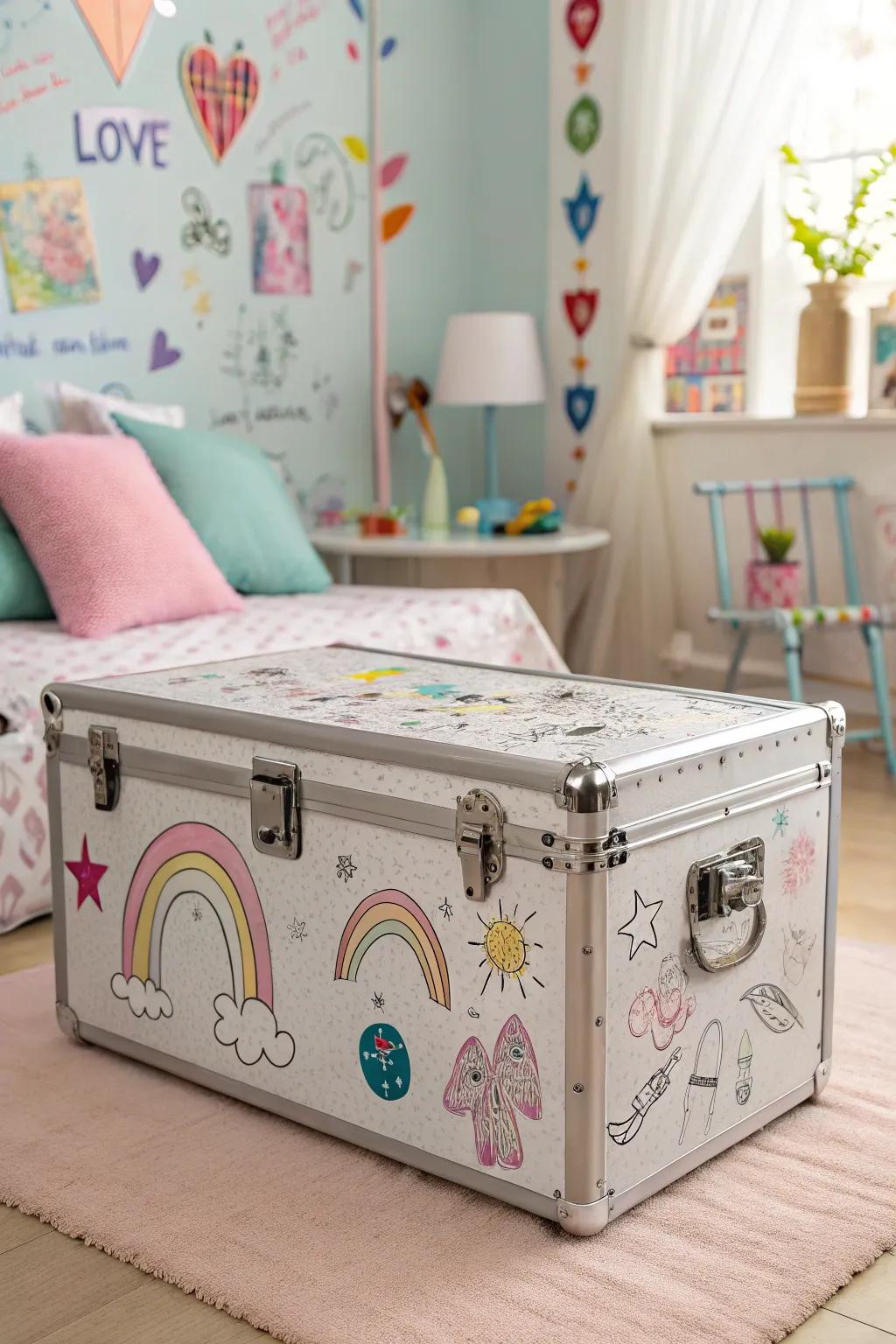 Fun drawings add personality and charm.