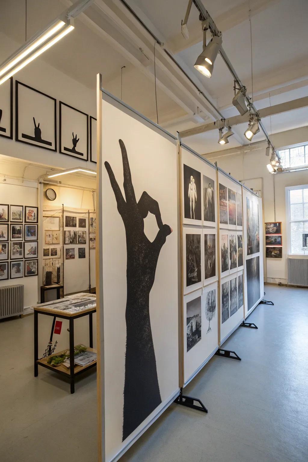 Manual movements morph into shadows, exposing hidden mysteries.