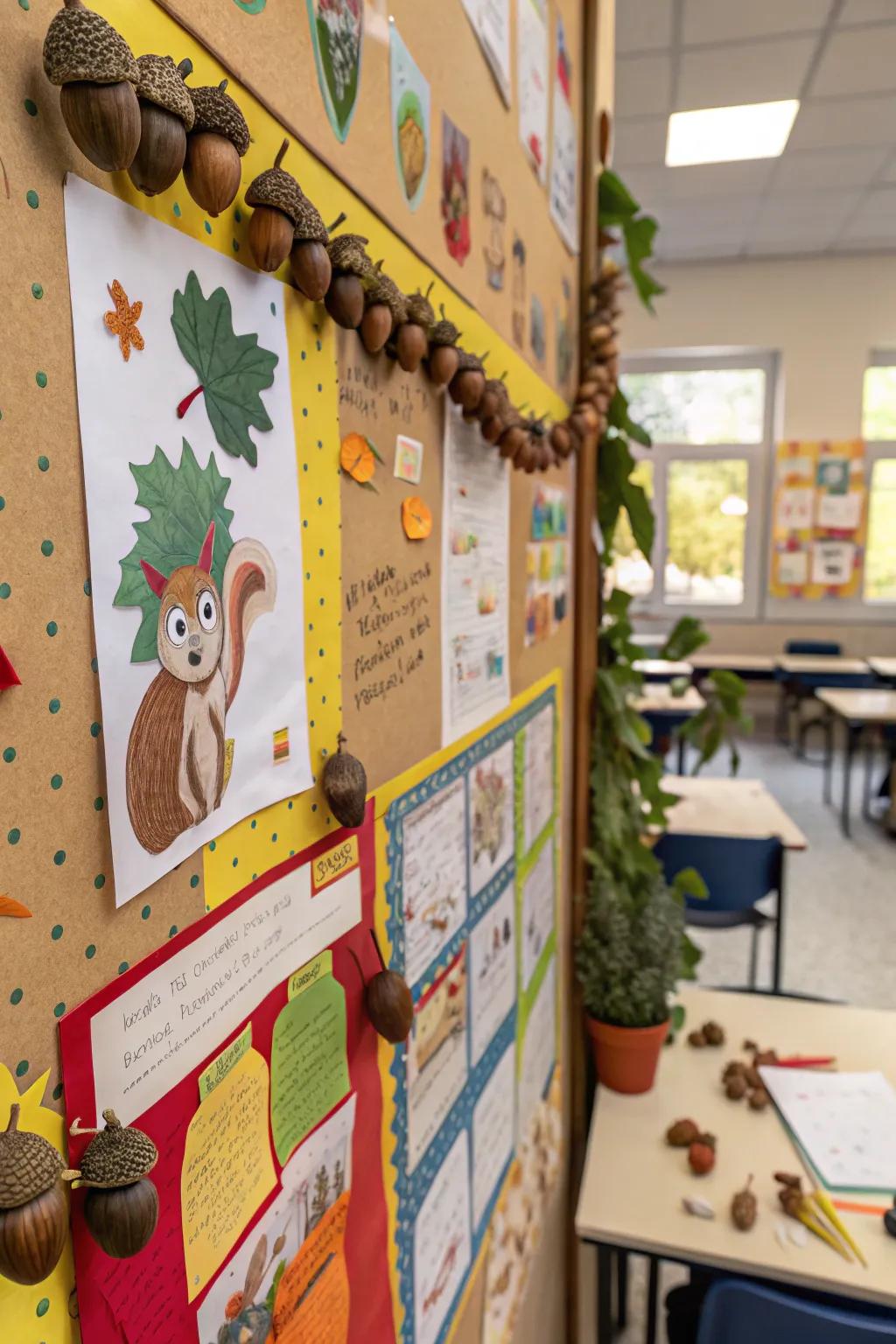 A display expressing enthusiasm for learning.