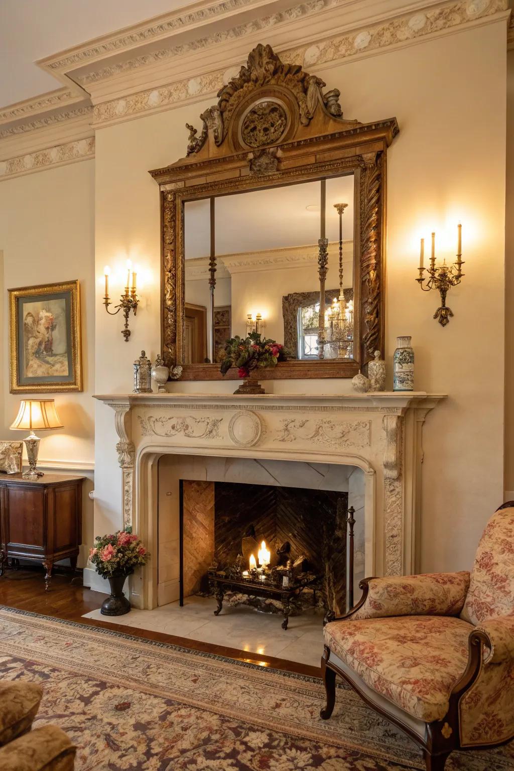 Classic reflectors enrich elegance and light.