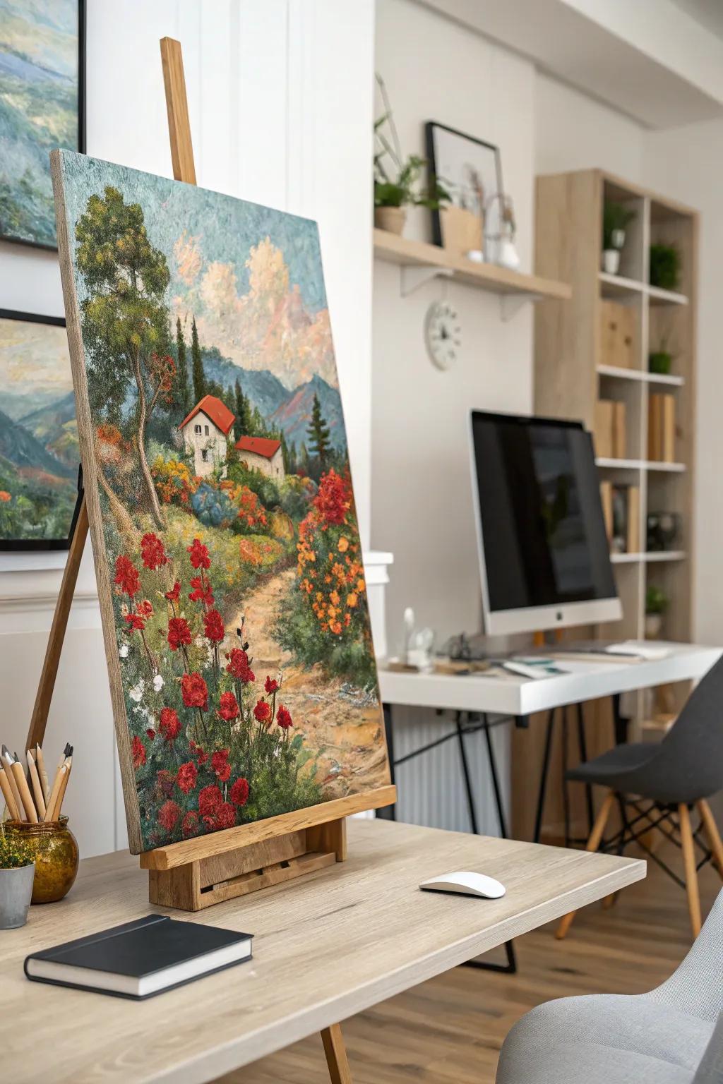 Texture enriches depth and captivation.