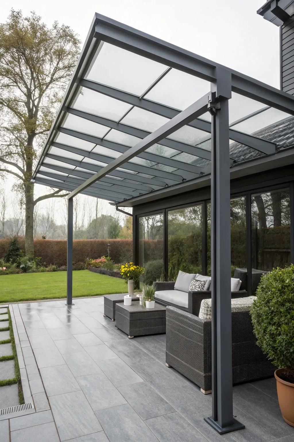 Steel and iron frames offer industrial style and durability.