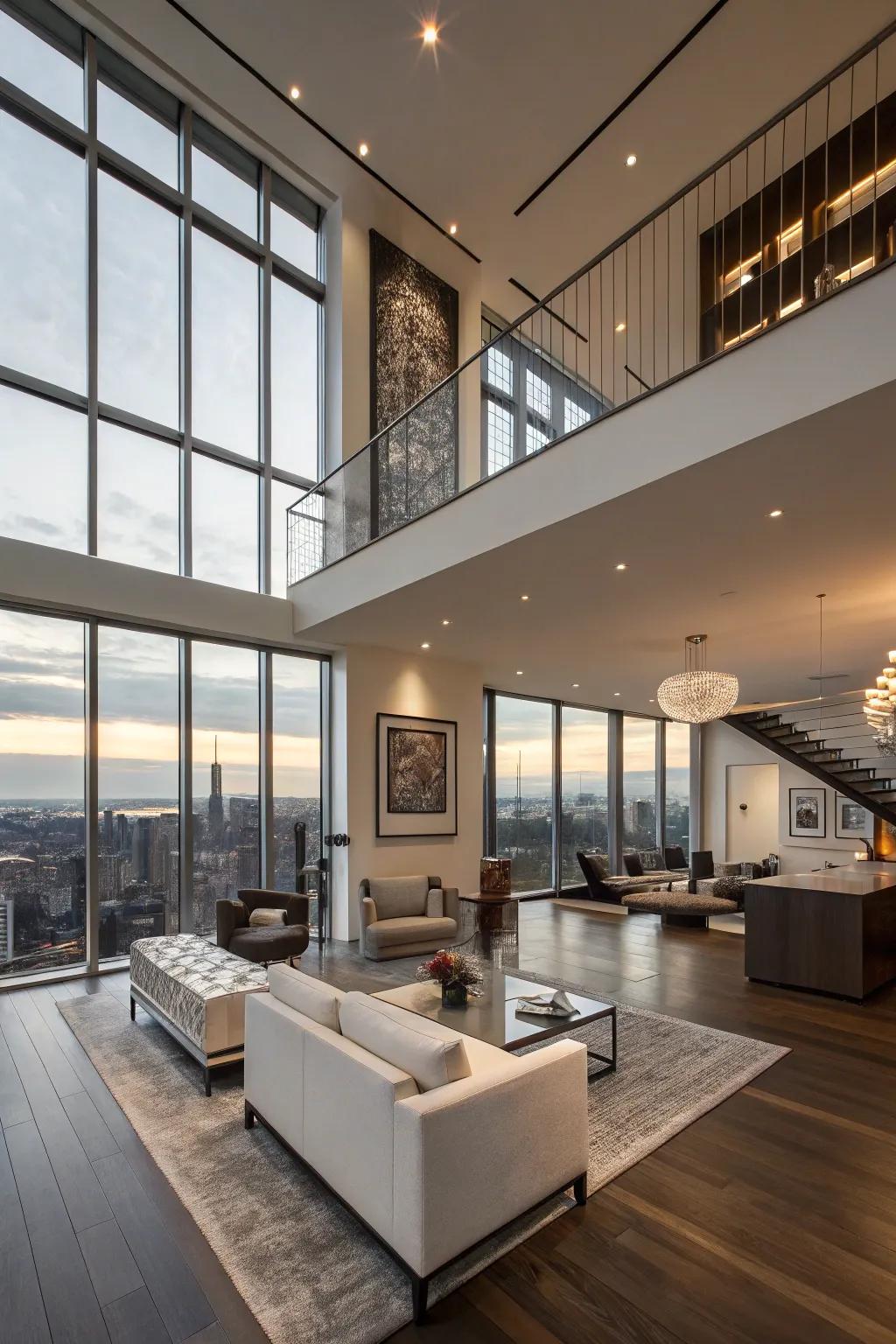 Multi-level designs bring dimension and flow.