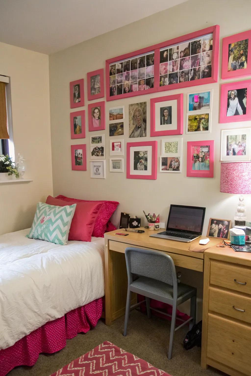 Personal embellishments make your space uniquely yours.