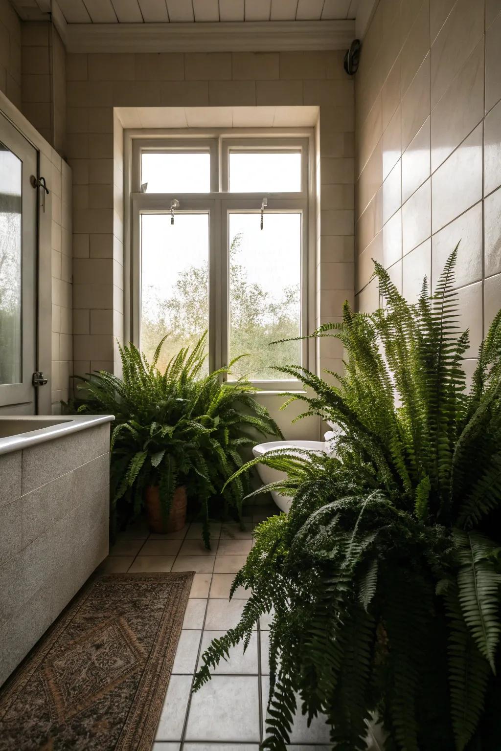 Enhance seclusion and elegance with deliberately placed greenery.