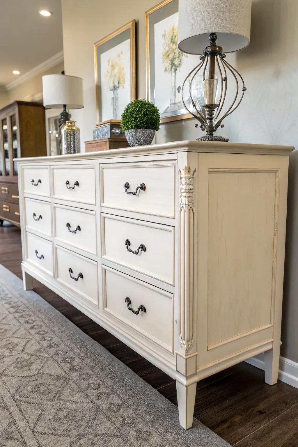 Upcycling furniture can be sustainable and stylish.