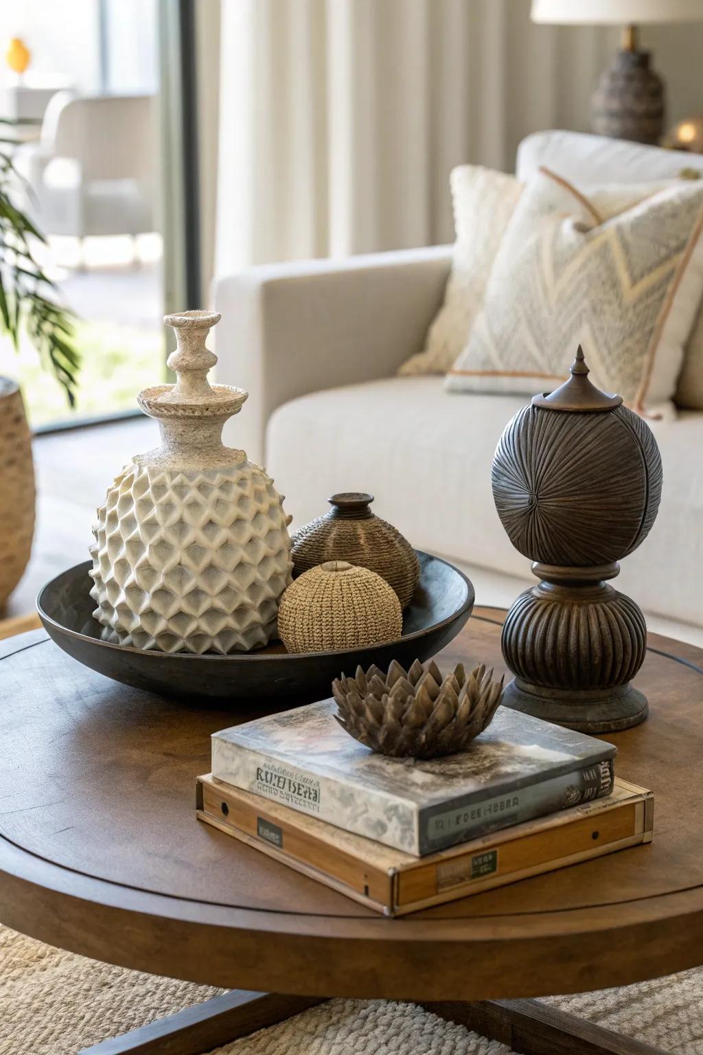 Formative pieces add artistic flair to your arrangement.