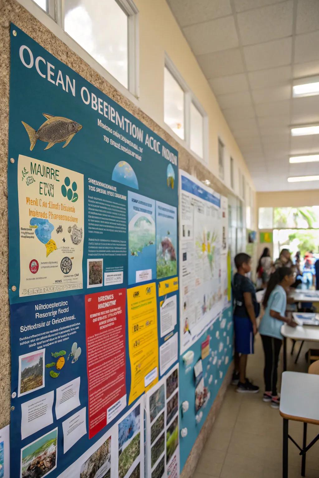 Combine beauty with purpose by focusing on ocean conservation.